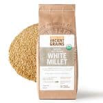 Organic Millet in Paper Bags